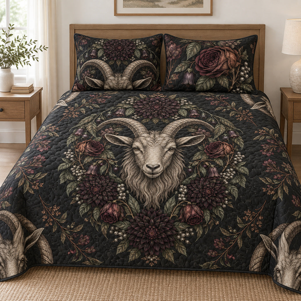 Nocturne Goatgarden Bedding Set