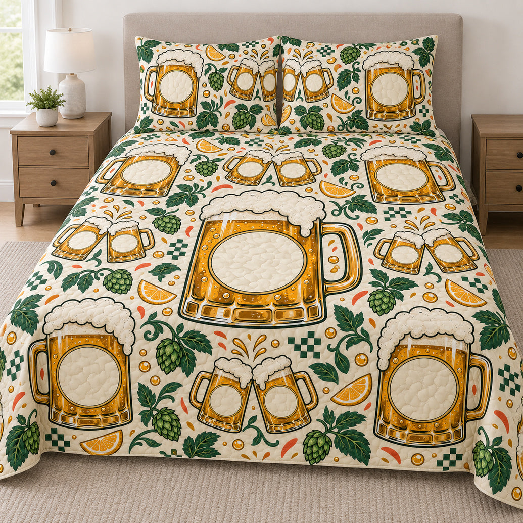Cheers Face-Space Parade Bedding Set