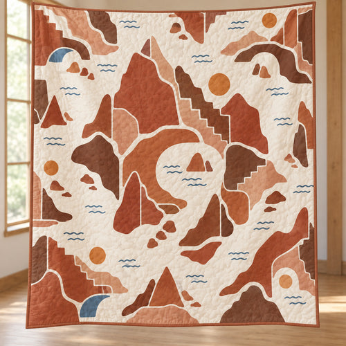 Ember Isle Blocks Quilt Blanket