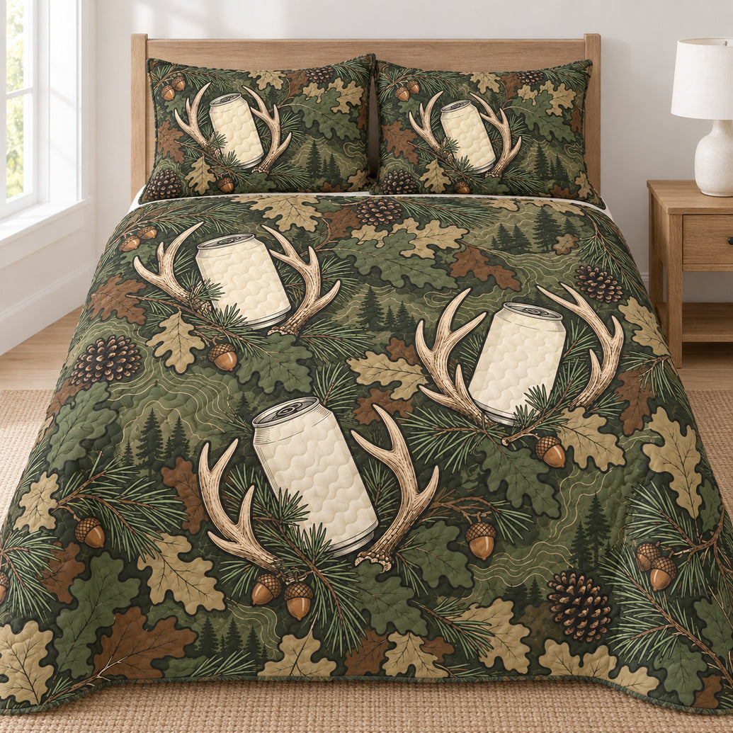 Antler Lager Woodland Bedding Set