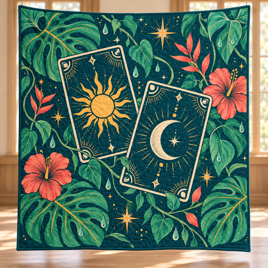 Jungle Arcana Canopy Quilt Blanket