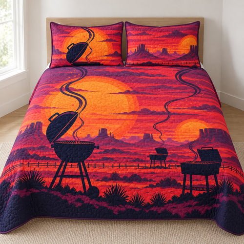 Ember Horizon Cookout Bedding Set