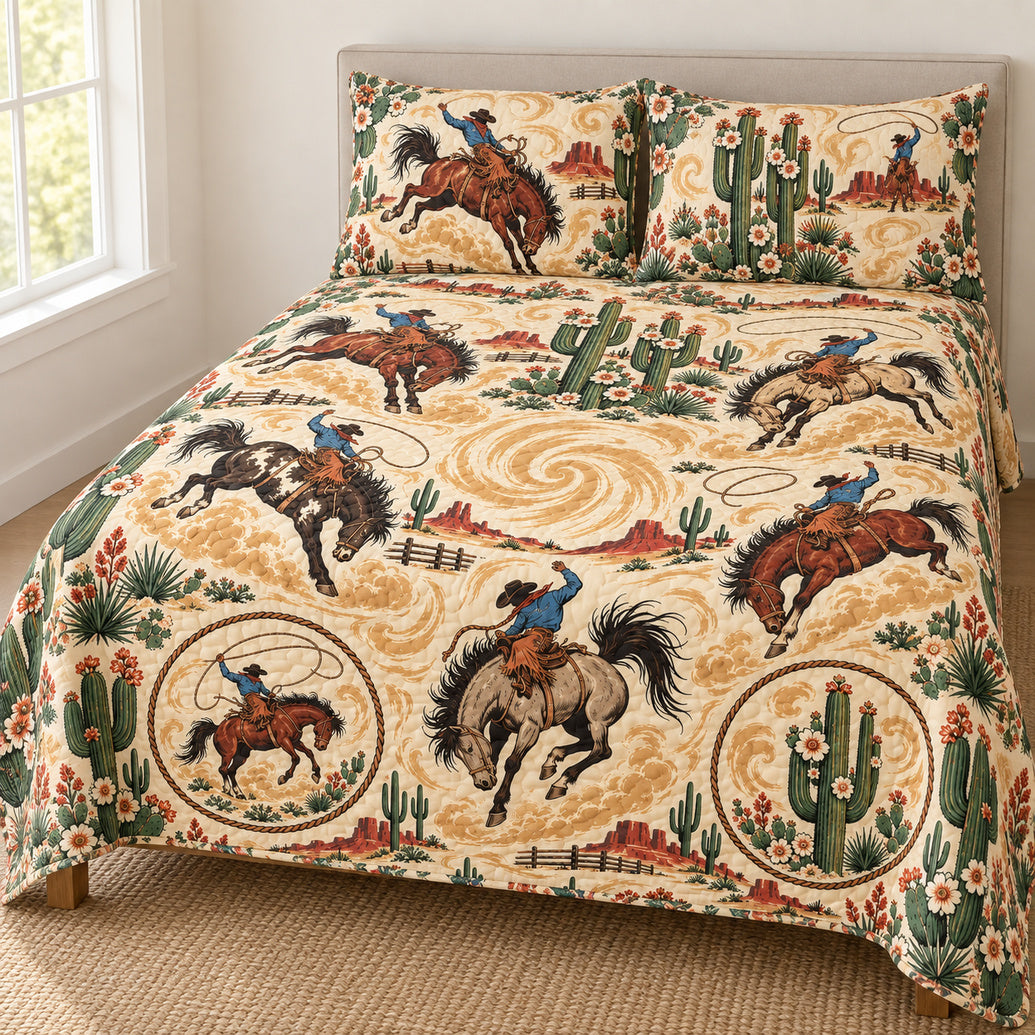 Dust Devil Rodeo Bedding Set