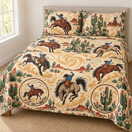 Dust Devil Rodeo Bedding Set