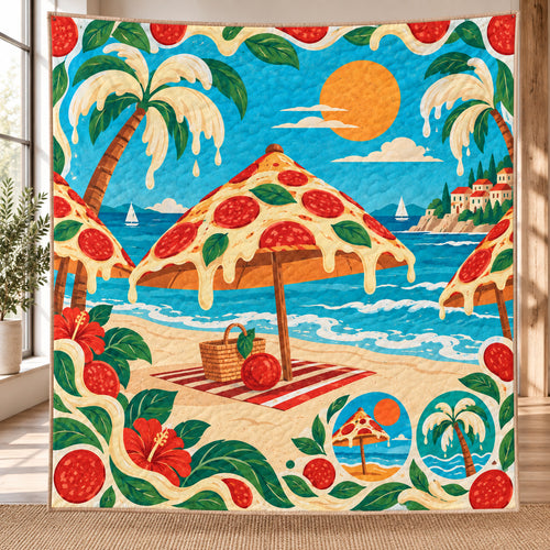 Cheese Coast Getaway Quilt Blanket