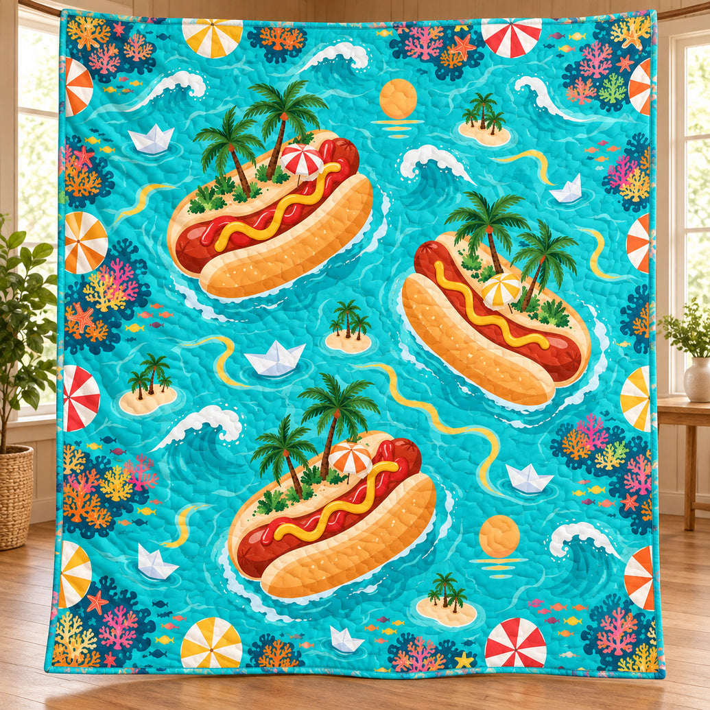 Frankfurter Atoll Getaway Quilt Blanket