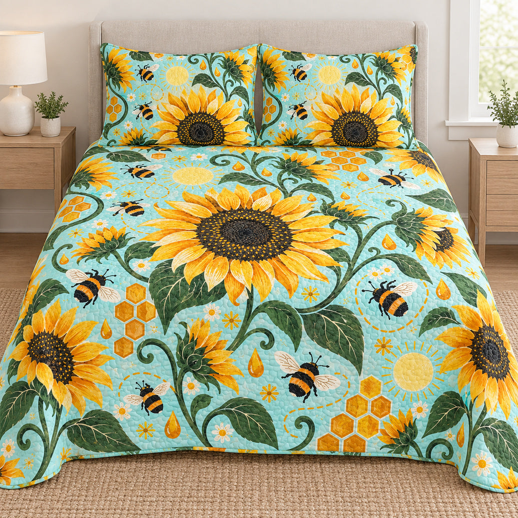 Honeycomb Daybreak Bedding Set