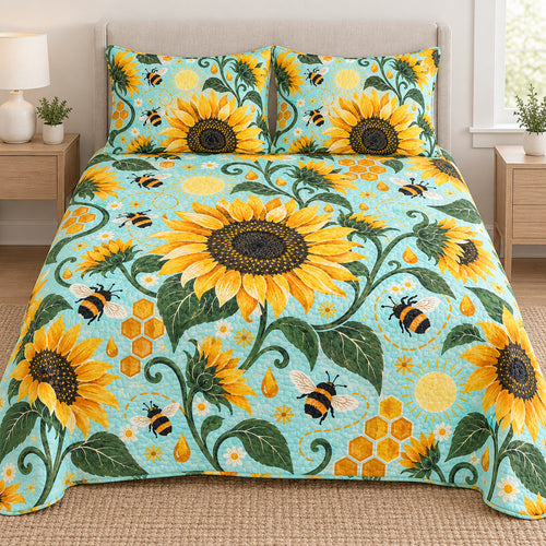 Honeycomb Daybreak Bedding Set