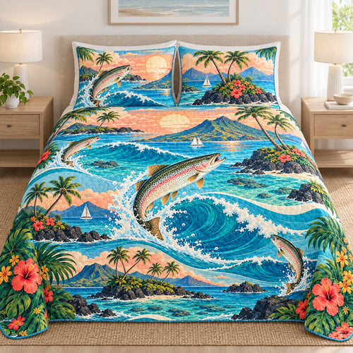 Trout Island Getaway Bedding Set