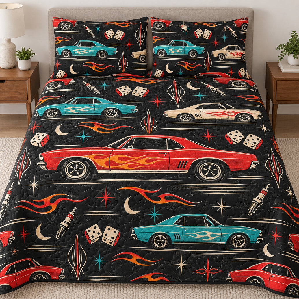 Firebird Dice Boulevard Bedding Set