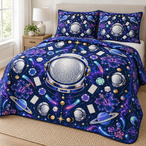Orbiting Helmet Odds Bedroom Bedding Set