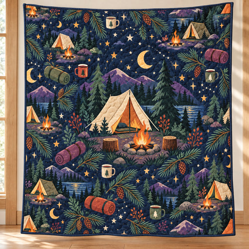 Ember Tent Constellations Quilt Blanket