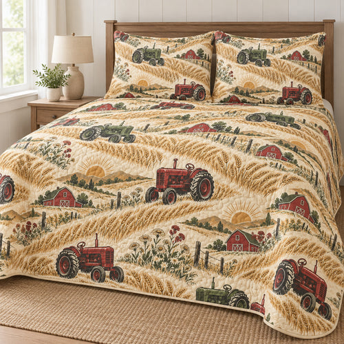 Harvest Engine Sunburst Bedding Set