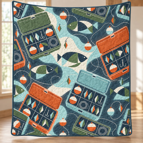 Tackle Prism Current Quilt Blanket