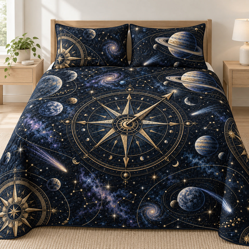 Celestial Compass Voyager Bedding Set