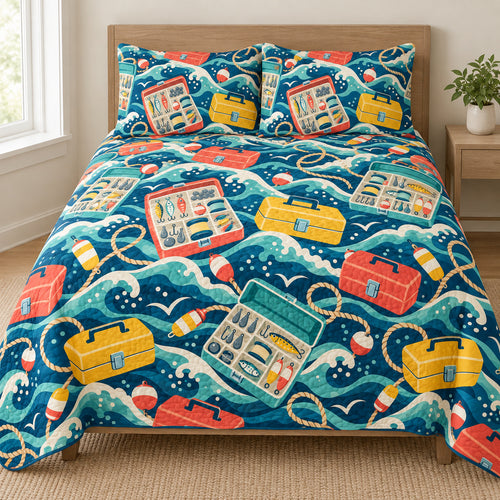 Drifting Tacklebox Swell Bedding Set