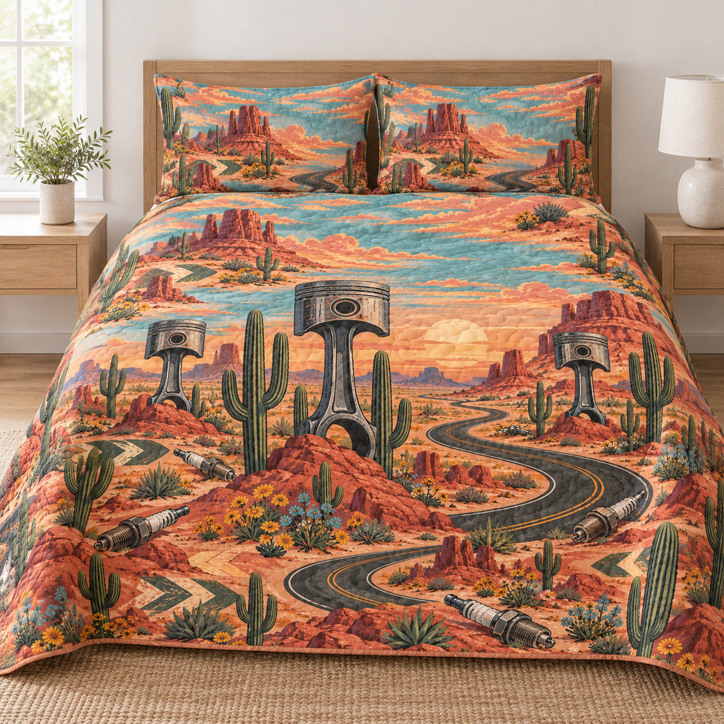 Saguaro Valve Roadhouse Bedding Set