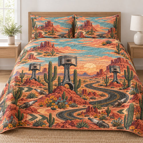 Saguaro Valve Roadhouse Bedding Set