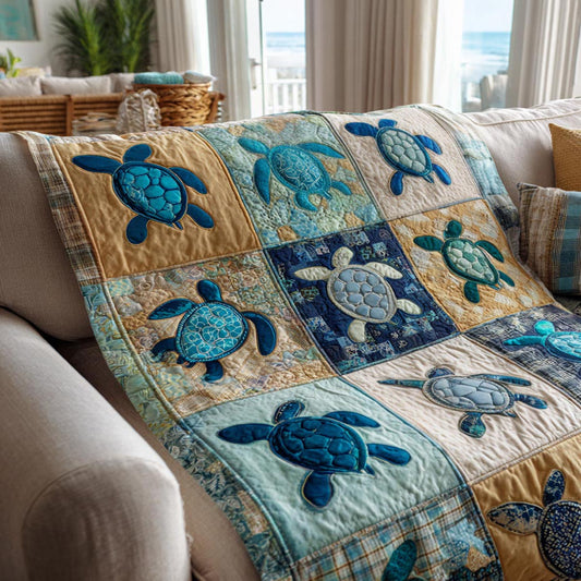 Ocean Calm Quilted Blanket - Baby (30" x 40") - Pack 1