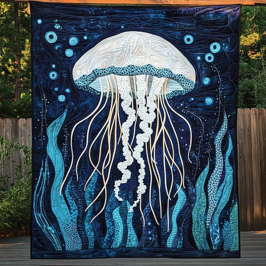 Oceanic Majesty Quilted Blanket - Throw (55" x 60")