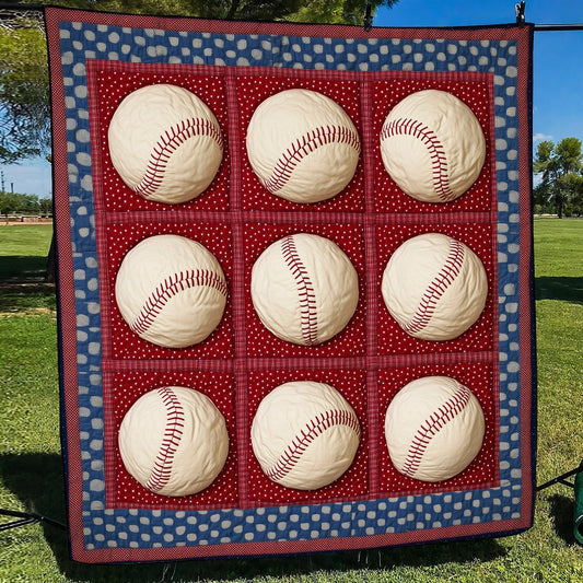 Outfield Oasis Quilted Blanket - Throw (55" x 60")
