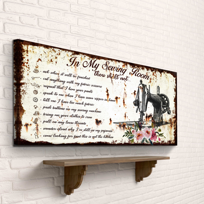 Sewing Room Sign