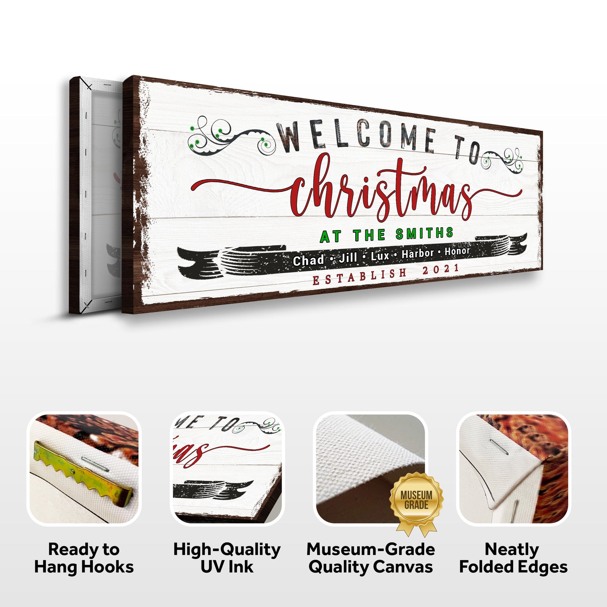 Welcome To Christmas Sign
