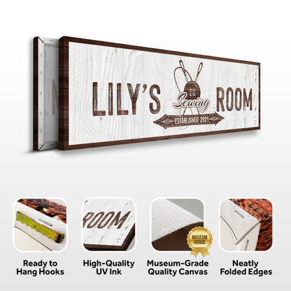 Sewing Room Sign II
