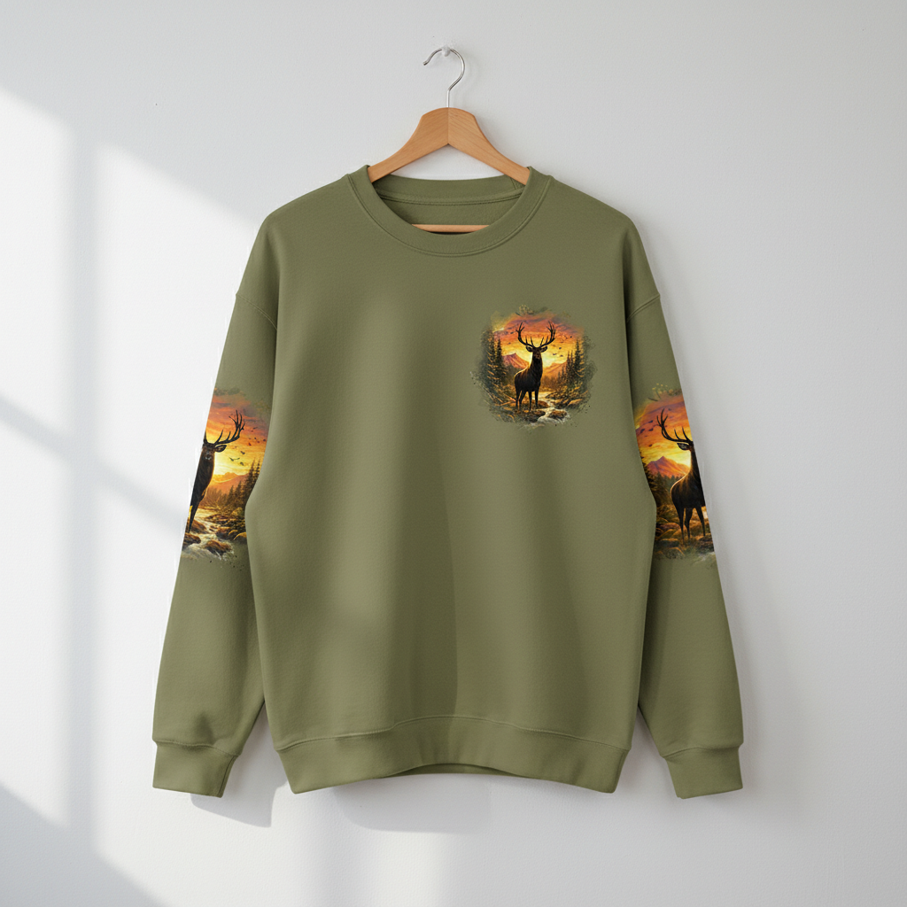 The Closer I Get To Nature The Farther I Am From Idiots All Over Print Shirt