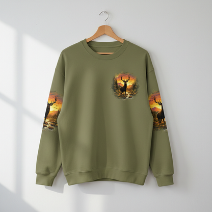 The Closer I Get To Nature The Farther I Am From Idiots All Over Print Shirt