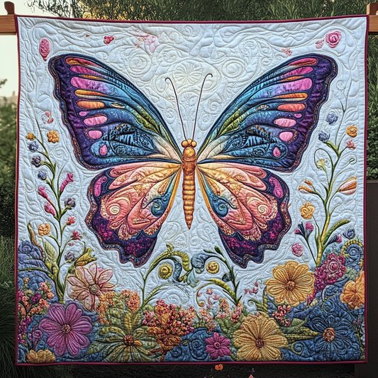 Pastel Wings Serenade Quilted Blanket - Baby (30" x 40")