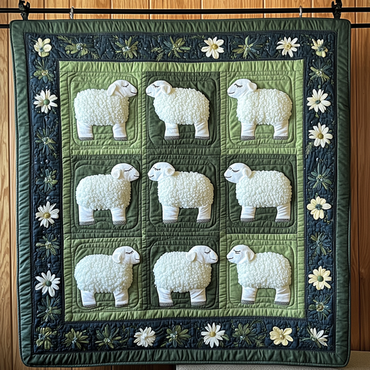 Pasture Pals Quilted Blanket - Throw (55" x 60")