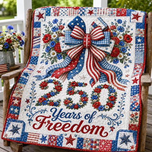 Patriot Bloom Quilted Blanket - Baby (30" x 40") - Pack 1