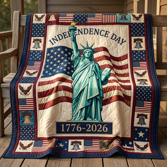 Patriot Bloom Quilted Blanket - Baby (30" x 40") - Pack 1