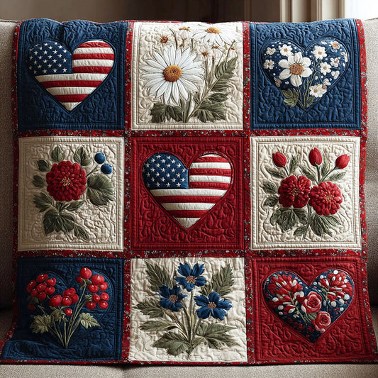 Patriot Comfort Quilted Blanket - Baby (30" x 40") - Pack 1