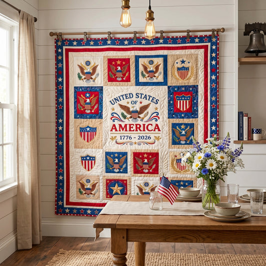 Patriot Heritage Quilted Blanket - Baby (30" x 40") - Pack 1