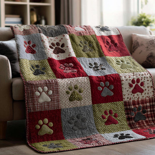 Paw Party Quilted Blanket - Baby (30" x 40") - Pack 1