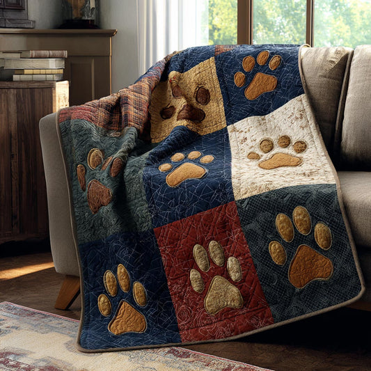 Paw Rhythm Quilted Blanket - Baby (30" x 40") - Pack 1