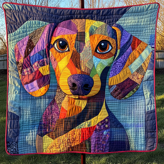 Paws and Snouts Quilted Blanket - Throw (55" x 60")