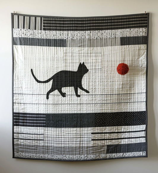 Paws and Play Quilted Blanket - Throw (55" x 60")