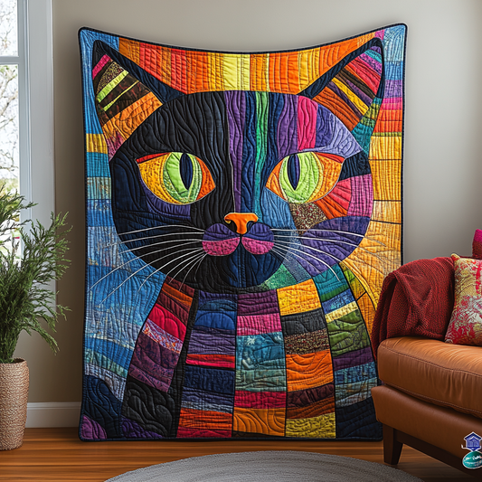 Paws and Reflect Quilted Blanket - Throw (55" x 60")