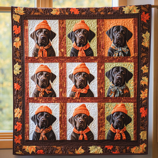 Pawsome Pups Quilted Blanket - Throw (55" x 60")