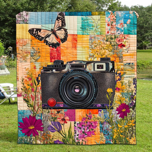 Photographic Memories Quilted Blanket - Throw (55" x 60")
