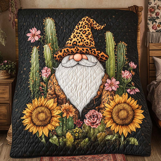 Playful Gnome Family Quilted Blanket - Baby (30" x 40") - Pack 1