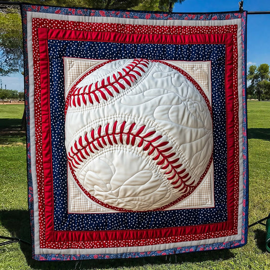 Power Pitch Quilted Blanket - Throw (55" x 60")