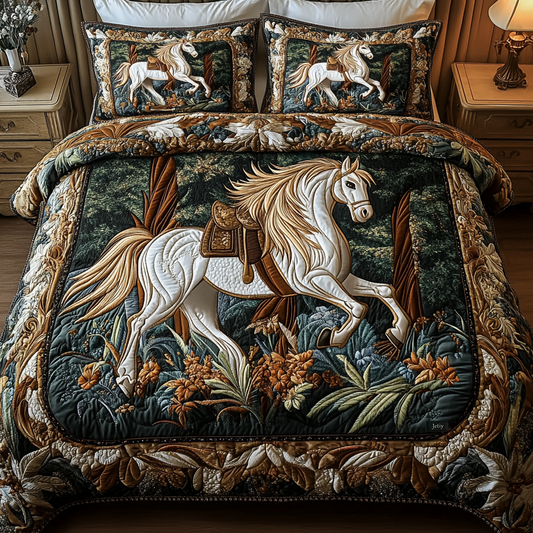 Prairie Spirit 3-Piece Quilted Bedding Set - Single (59" x 70")