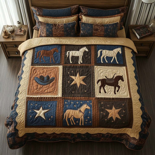 Prairie Spirit 3-Piece Quited Bedding Set - Single (59" x 70")