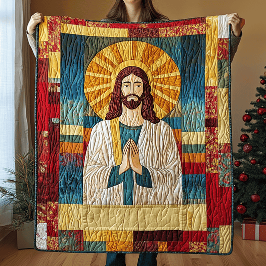 Prayerful Reflections Quilted Blanket - Throw (55" x 60")