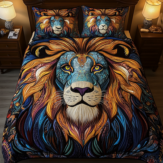 Pride Strength 3-Piece Quilted Bedding Set - Single (59" x 70")