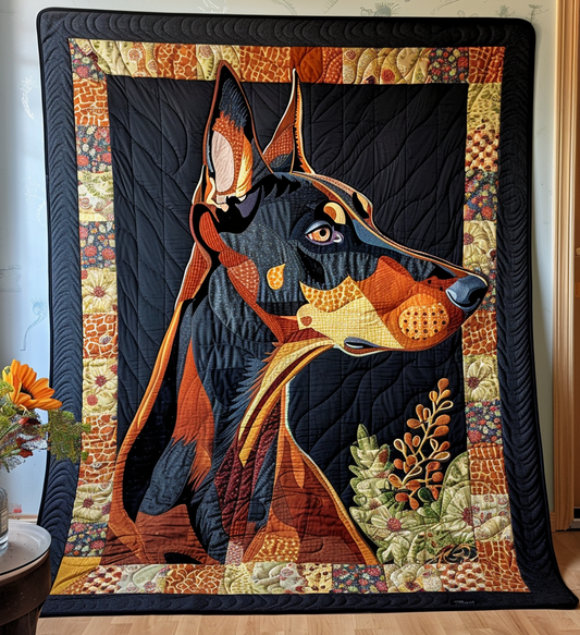 Protectors' Patchwork Quilted Blanket - Throw (55" x 60")